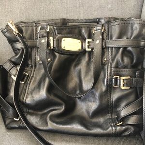 Large Michael Kors leather bag